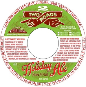 Two Roads Holiday Ale October 2013