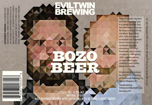 Evil Twin Brewing Bozo Beer November 2013