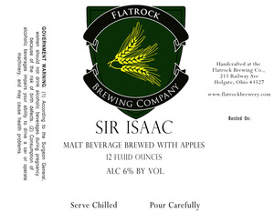 Flatrock Brewing Company Sir Isaac