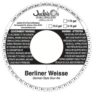 Jackie O's Berliner Weisse