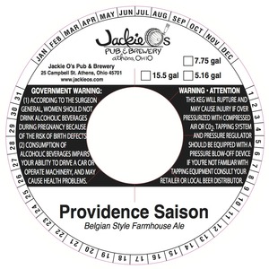 Jackie O's Providence Saison