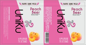 Uniku Peach Beer October 2013