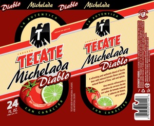 Tecate Michelada Diablo