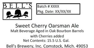 Bell's Sweet Cherry Oarsman Ale October 2013