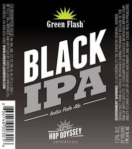 Green Flash Brewing Company Black IPA