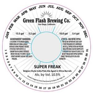 Green Flash Brewing Company Super Freak October 2013