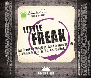 Green Flash Brewing Company Little Freak October 2013