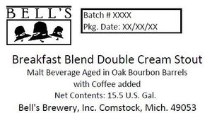 Bell's Breakfast Blend Double Cream Stout