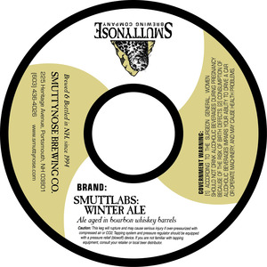 Smuttlabs Winter Ale