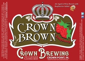 Crown Brewing Crown Brown Raspberry