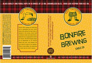 Bonfire Brewing Kilt Dropper October 2013