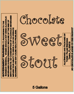 Three Palms Brewing Chocolate Sweet Stout