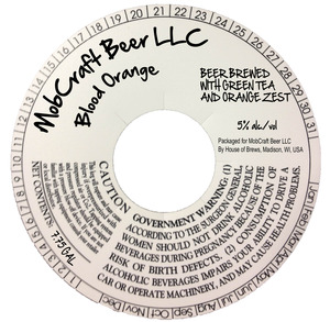 Mobcraft Beer Blood Orange November 2013