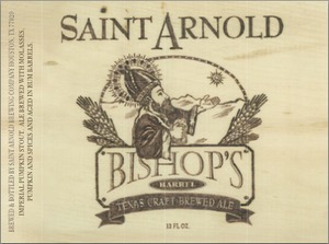 Saint Arnold Brewing Company Bishop's Barrel November 2013