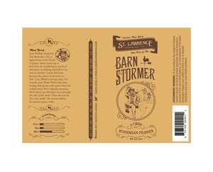 St Lawrence Brewing Co Barnstormer