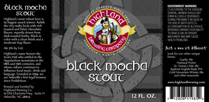 Highland Brewing Co Black Mocha