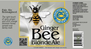 Crabtree Brewing Company Ginger Bee November 2013