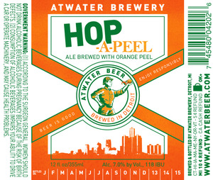Atwater Brewery Hopapeel November 2013
