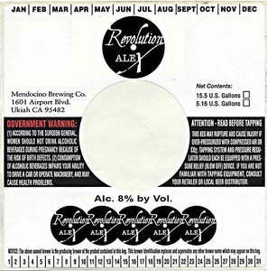 Mendocino Brewing Co Inc Revolution