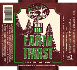 Eel River Brewing Co., Inc. Earth Thirst