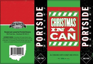 Portside Brewery Christmas In A Can