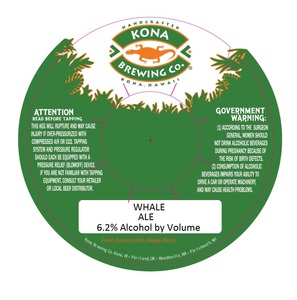 Kona Brewing Co. Whale November 2013