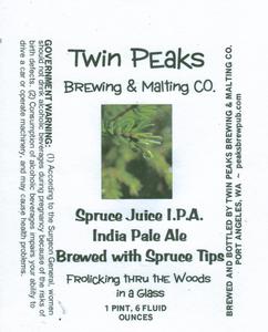 Twin Peaks Brewing & Malting Co. Spruce Juice IPA