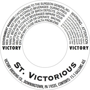 Victory St. Victorious November 2013