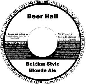 Beer Hall November 2013