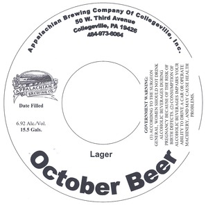 Appalachian Brewing Co October November 2013