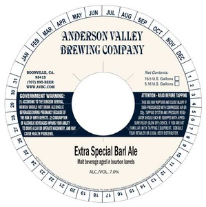 Anderson Valley Brewing Companya Extra Special Barl Ale November 2013