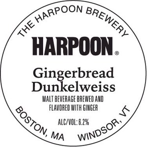 Harpoon Gingerbread Dunkelweiss November 2013