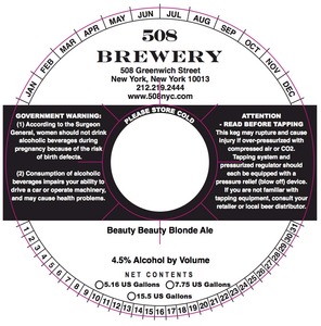508 Brewery Beauty Booty Blonde