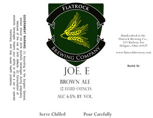 Joe E. Brown Ale November 2013