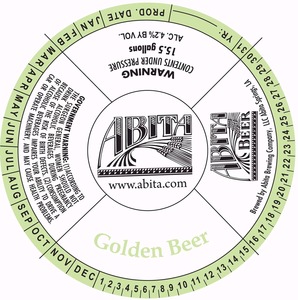 Abita Golden Beer November 2013