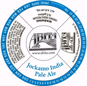 Abita Jockamo India Pale Ale November 2013