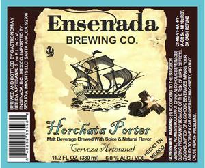 Ensenada Brewing Company Horchata Porter