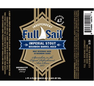 Full Sail Imperial Stout November 2013