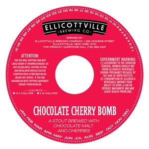 Ellicottville Brewing Company Chocolate Cherry Bomb