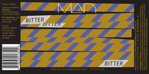 Mad Beer Bitter November 2013