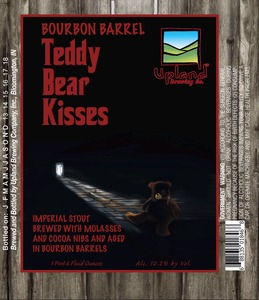 Upland Brewing Company Bourbon Barrel Teddy Bear Kisses November 2013