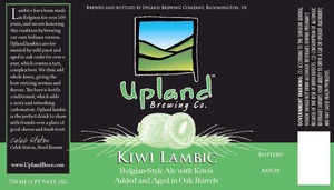 Upland Brewing Company, Inc. Kiwi Lambic