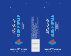 Labatt Blue Royale Light November 2013