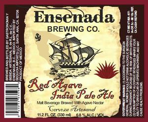 Ensenada Brewing Company Red Agave November 2013