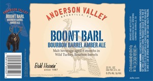 Anderson Valley Brewing Company Boont Barl November 2013