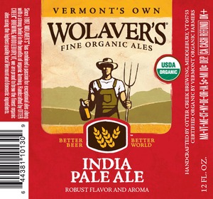 Wolaver's India Pale Ale November 2013