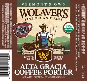 Wolaver's Alta Gracia November 2013