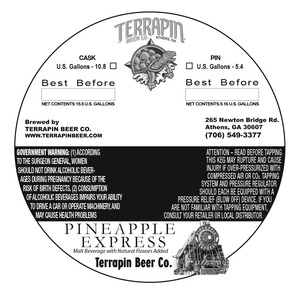 Terrapin Pineapple Express November 2013
