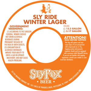 Sly Fox November 2013