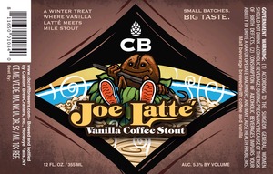 Cb Joe Latte Vanilla Coffee Stout November 2013